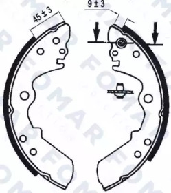 FOMAR FRICTION FO 0587